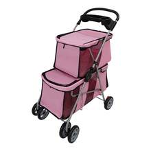 YUNRUX Portable Shopping Carts - Pink - View 8