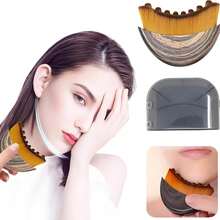 平头粉底刷，高端舞蹈团化妆刷，适用于液体、膏状、粉状产品，化妆工具，粉底刷，遮瑕刷，腮红刷，修容刷，高光刷，散粉刷，赠品 - 彩色 - 查看 20