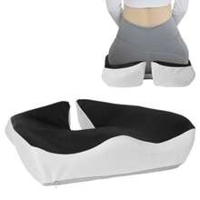 CYPNBestYiJo Cojin Ortepedico de Memory Foam para Asientos Alivio para Dolor de Ciatica Espalda y Coxis Almohadilla de Apoyo con Funda Lavable Adecuado de Oficina Coche HogarFashion - 222344878 - Ver 1