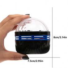 1pc Aurora LED Atmosphere Projection Lamp, RGB Remote Control, Galaxy Starry Sky Projector, Bedroom Night Light Projector, Star Projector, Adult Room Decor, Home Theater, Ceiling, Gift Decor, Wedding Decor, Magical Projection Lamp Gift