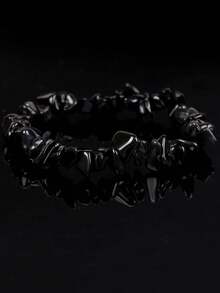 5-8mm Natural Stone Bracelet, Amethyst Elastic Stretch Bracelet, Popular Cross-Border Bestseller - Bracelet - View 24