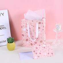 （1/2/4 包 - 9 英寸）中号礼品袋，礼品袋用薄纸，含卡片和自粘信封 - 可重复使用，适用于生日、母亲节、婚礼、婴儿派对和任何场合。 - 彩色 - 查看 19