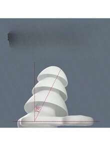 2pcs Reusable Silicone Earplugs - Reduce Noise, Prevent Snoring And Swimming Comfort, Quiet Night Rest, Earplugs Anti Noise Sleep Sound Insulation And Noise Reduction Sleep Special Super Strong Anti Noise And Noise Reduction Silent Snoring Swimming Artifact, Reusable And Easy To Clean, Suitable For Deep Sleep, Travel, Swimming,