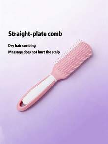 1pc Hair Brush - Anti-Static Air Cushion Massage Brush, Hair Curling Brush, Inward Curling Portable Roller Brush, 5 Styles - Multicolor - View 4