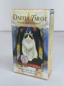 10.5x6.5cm The Oneful Tarot Cards, Accurate Divination And Simple Tarot Reading, Suitable For Beginners, Family Gatherings, Entertainment Games, Game Gifts, Card Games, Party Board Games, Couples & Friends Interactive Mini Games, Truth Or Dare Card Games, Leisure Games, Portable Cards, Friends Gathering Board Games, Holiday Travel Entertainment Games, Couples Card Games - Multicolor - View 2