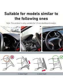 车载仪表盘手机支架，更方便车载导航，保障行车安全 - A - 查看 6