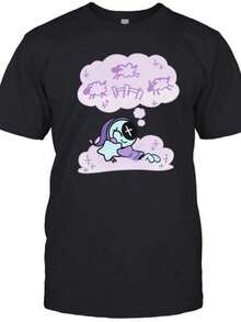 Dandys World Astro Dreaming T-Shirt - Black - View 1