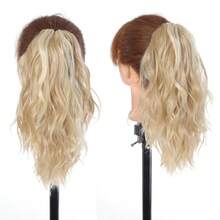 Ponytail Hair Claw Clip, Water Wave Curly Ponytail Wig, Fluffy New Style Ponytail Wig - Multicolor - View 8