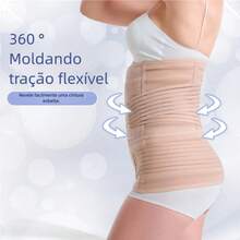 Postpartum Belly Reduction Belt - Ideal For Post-Surgery And Reducing Measurements - Hồng - Xem 5
