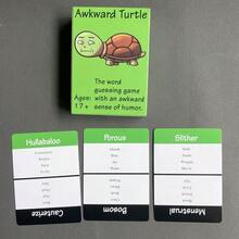 尴尬乌龟趣味家庭聚会卡牌游戏，英文版桌游，幽默卡牌游戏，节日礼物 - Awkward turtle - 查看 2