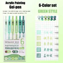 Bộ bút gel acrylic 90 màu Languo - Bút vẽ nghệ thuật nhiều lớp chuyên nghiệp, phù hợp cho học sinh, đầu bút mảnh 0.7mm, bút vẽ DIY trên thủy tinh/giấy/gỗ/giấy đen/cốc/nhựa, lý tưởng cho việc ghi chú và thủ công. - Nhiều màu - Xem 21