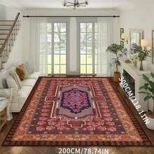 1 قطعة سجادة فاخرة مناسبة لغرفة المعيشة والنوم والمكتب، ديكور لأعياد الحب والهالوين والكريسماس - متعدد الألوان - مشاهدة 26