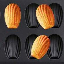 Non-Stick Madeleine Pot, Baking Mold 12 With Shell Cake Baking Tray Chocolate Non-Stick Baking Tray, Used For Oven Bakin