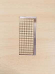 1pc Stainless Steel Anti-Sticky Positioning Ruler With 1020 Holes For Diamond Painting, With A Placement Tool - Silver - View 7