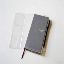 1 Pc Frosted PVC Weeks Notebook Cover Protector, Compatible With Hobonichi Journal, Scratch-Resistant & Wear-Resistant Notebook Case - Single Piece - View 7