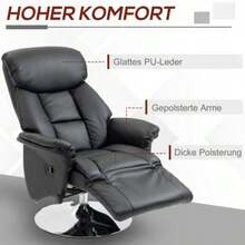 Home Office Chairs - Black - View 6