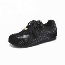2025 Primavera y Otoño Nuevas Zapatillas Retro de Moda  Ligeras y Cómodas Zapatillas de Entrenamiento Alemanas Versátiles y Casuales para Mujeres - Rojo - Ver 5