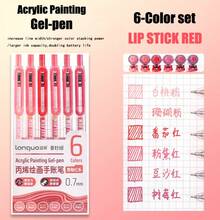 Bộ bút gel acrylic 90 màu Languo - Bút vẽ nghệ thuật nhiều lớp chuyên nghiệp, phù hợp cho học sinh, đầu bút mảnh 0.7mm, bút vẽ DIY trên thủy tinh/giấy/gỗ/giấy đen/cốc/nhựa, lý tưởng cho việc ghi chú và thủ công. - Nhiều màu - Xem 22