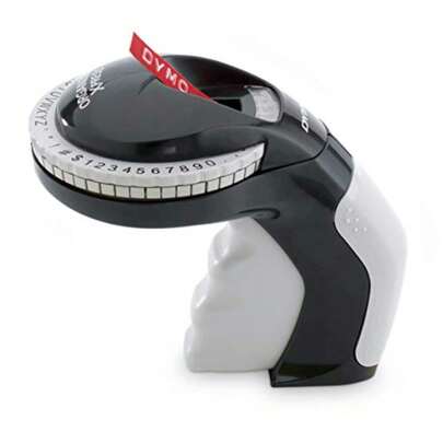 12966 Mechanical Embosser With Tape Black