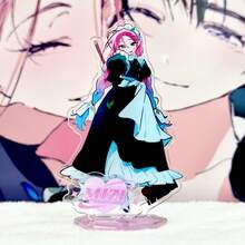 2D平面半片亚克力外星人舞台动漫角色立牌，Miko Suzu人偶立牌，适合家居装饰、生日礼物和粉丝收藏 - 彩色 - 查看 6