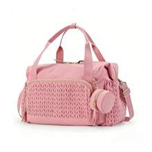 2026 New Baby Diaper Bag, Large Capacity Handbag, Travel Diaper Bag, Maternity Hospital Bag With Pacifier Pouch, Diaper Tote Bag With Pacifier Box, Travel Mommy Handbag, Valentine's Day Gift - Multicolor - View 13