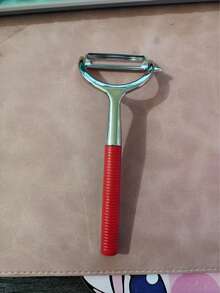 土豆削皮器 - 终极厨房削皮工具，多功能锌合金水果削皮器 - 彩色 - 查看 6