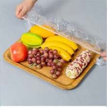 10/50/100pcs Cake Tray Dust Covers (A+B Length Should Be Less Than 70cm/27.6 Inches), Party Food Covers, Baking Cake Room Accessories, Kitchen Food Storage Tools, Fruit And Vegetable Bread Food Covers - Multicolor - View 5