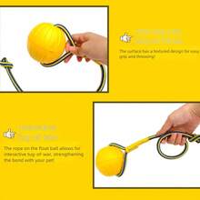 Dog Toy Ball, Chew Toy, Tug Of War Ring For Small, Medium And Large Dogs, Pet Supplies