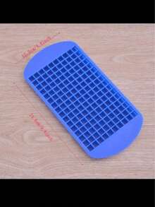 160 Cavity Silicone Ice Cube Tray, Mini Silicone Ice Cube Mold, Freezer Tiny Ice Cube Maker, Foldable Silicone Ice Cube Mold, Ice Cube Tray, Home Ice Cube Maker, Essential For Summer, Also Can Be Used As Chocolate Mold, Multifunctional, Great For Halloween, Christmas, Christmas Tree Decor, Valentine's Day Gifts