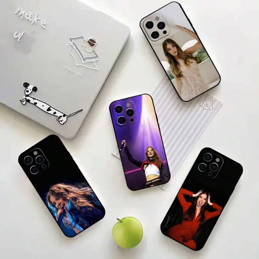 Funda de teléfono Hailee S-Steinfeld Actres para iPhone 17 16 15 14 13 12 11 Ais/Pro/Max/Plus, cubierta suave de silicona - z1 - Ver 1