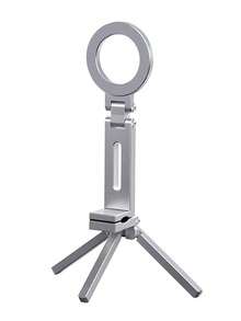 1个旅行磁吸手机支架，ABS材质，Magsafe便携式夹子，可旋转可折叠，通用手机支架，360度旋转，桌面可折叠支架 - 彩色 - 查看 9