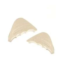 1/2/3 双装脚趾填充垫，可调节脚趾塞，可重复使用，适用于男女通用的过大鞋子，包括高跟鞋、平底鞋、运动鞋，女士白色高跟鞋，冬季礼物之选 - 杏色 - 查看 12