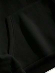 2026 AChristmas Outfit WomenWomen's Heavyweight Hoodie - Gothic Love Me Like My Demons Print Sweatshirt, Loose Fit Pullover Hoodie With Pocket & Drawstring Hood, Long Sleeve Winter Sweater For WomenLoose And Comfortablewinter Clothes For Women - 黑色 2 - 查看 5