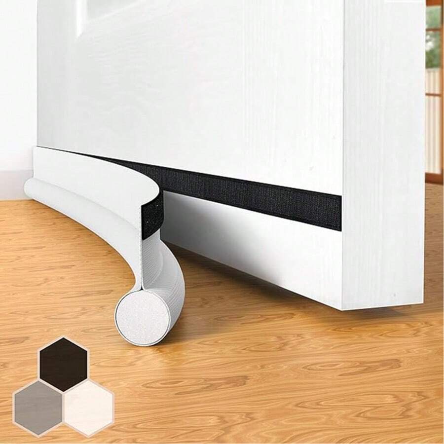 Bathroom Insect Prevention And Noise Reduction Barrier - Self-Adhesive, Flexible Shower Threshold Sealing Strip - Multicolor - View 1