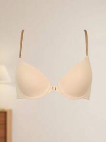 Hersunei Áo ngực có gọng cài trước Peach Girl dành cho nữ, thiết kế hở lưng - Thoáng khí, định hình và nâng đỡ, gợi cảm và thoải mái, quà tặng ngày lễ. - Màu be - Xem 11