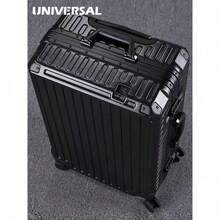 20-26 Inch Aluminum Frame Hard Shell Luggage With Silent Spinner Wheels & TSA Lock For Business Travel - Silver - View 9