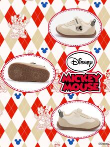 Disney 1 Pair Children's Sports Shoes, Suitable For Daily Wear, Festivals, Sports And Outdoor Activities. Comfortable, Foot-Fitting, Anti-Slip, Durable, Breathable. (Boys' Sports Shoes, Boys' Casual Shoes, Children's Sports Shoes, Girls' Sports Shoes, Girls' Casual Shoes) - Beige - View 4