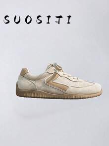 2026 New Women's Lightweight Comfortable Casual Sneakers - Khaki - View 5