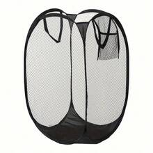 Foldable Laundry Basket, Portable Mesh Dirty Clothes Hamper, Home Storage Basket For Dirty Clothes - Multicolor - View 13