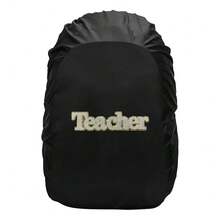 Cubierta de lluvia para mochila de viaje, cubierta antipolvo para mochilas de 15-75L, impermeable, para camping, senderismo, escalada, cubierta protectora para mochilas, artículos esenciales de viaje - Negro - Ver 7