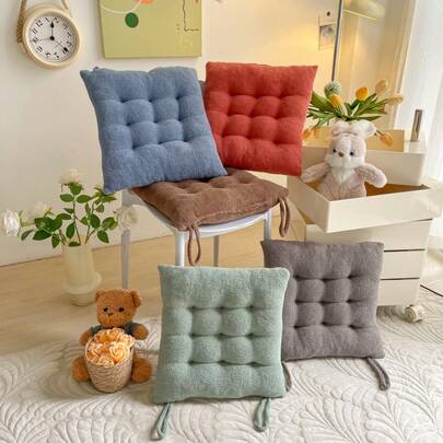 1PC Breathable And Comfortable Seat Cushion, Square Office Chair Cushion, Relieve Hip Pressure, Suitable For Cars, Chairs, Office Chairs, Garden Chairs