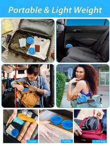 6/12pcs Disposable Vomit Bags, Leak-Proof Emesis Bags, Travel Motion Sickness Nausea Bags, Suitable For Adults And Pregnant Women, Cleaning Supplies, Household Tools