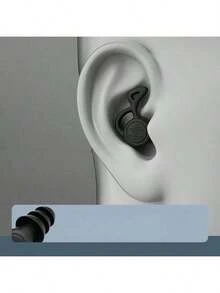 2pcs Reusable Silicone Earplugs - Reduce Noise, Prevent Snoring And Swimming Comfort, Quiet Night Rest, Earplugs Anti Noise Sleep Sound Insulation And Noise Reduction Sleep Special Super Strong Anti Noise And Noise Reduction Silent Snoring Swimming Artifact, Reusable And Easy To Clean, Suitable For Deep Sleep, Travel, Swimming,