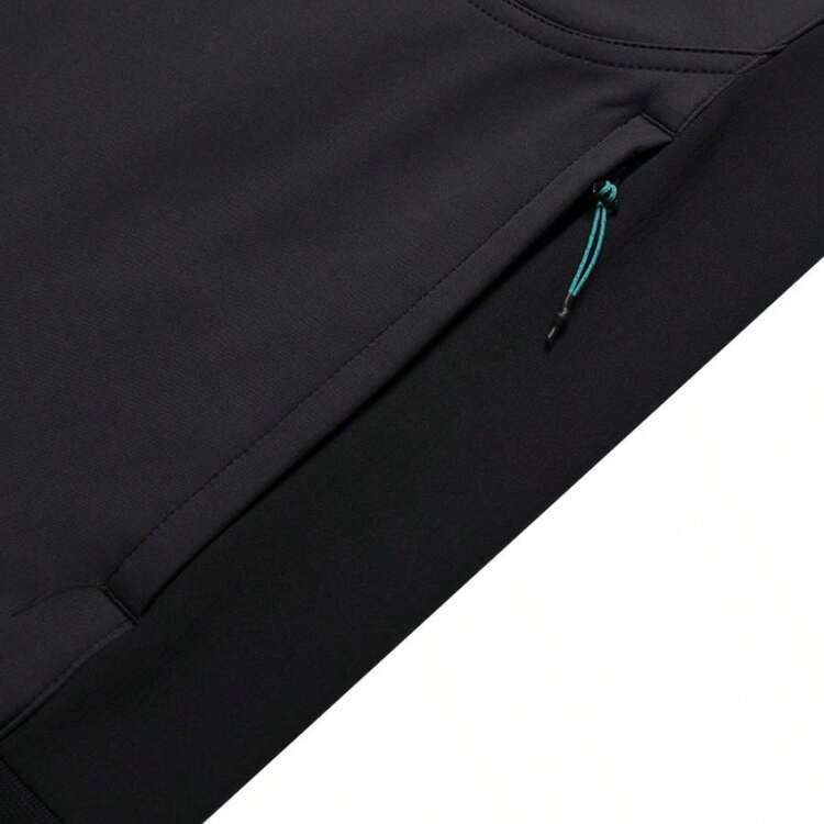 Adidas Chaqueta/Abrigo para hombre TH SOFTSHELL J2, chaqueta deportiva minimalista y cómoda para uso casual al aire libre KR0932 - Negro - Añade 7