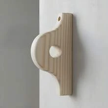TendenciaMénsula Cortinero De Madera Artesanal 1 Par (2 Pz) C/pija S/base D1Calidad premium