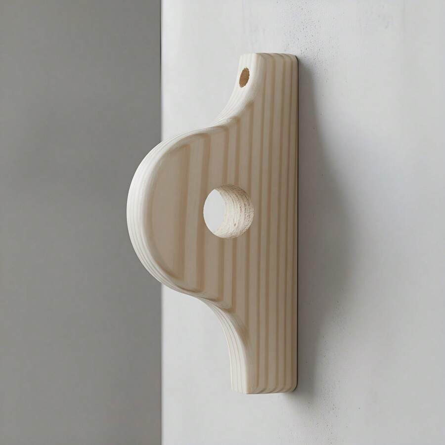 TendenciaMénsula Cortinero De Madera Artesanal 1 Par (2 Pz) C/pija S/base D1Calidad premium