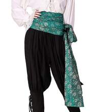 ThePirateDressing Pirate Medieval Renaissance Halloween Costume Large Sash,Brocade#52(LinedWithSatinFabric) - 錦緞#52(緞面襯裡) - 查看 1