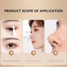 2/1pc Elastic Bandage, Medical Tape, Microporous Breathable, Double Eyelid Patch, Wound Adhesive, Suitable For First Aid Kit - Multicolor - View 3