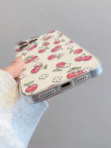 1pc Pixel Cherry Blossom Pattern Camera Lens Protector Cover, Compatible With Samsung, Nothing, Pixel, INFINIX, Apple, Xiaomi Redmi - Multicolor - View 6