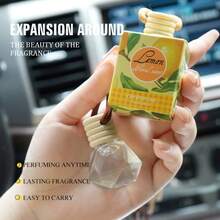 FORMBO 2pcs/Set 2026 New Flameless Car Diffuser, 8ml, Convenient Hanging On Car Air Vent Or Rearview Mirror, Adjustable Position, Suitable For Various Car Models, Also Applicable For Wardrobe, Entrance, Handbag And Other Spaces - Multi Scents - View 7